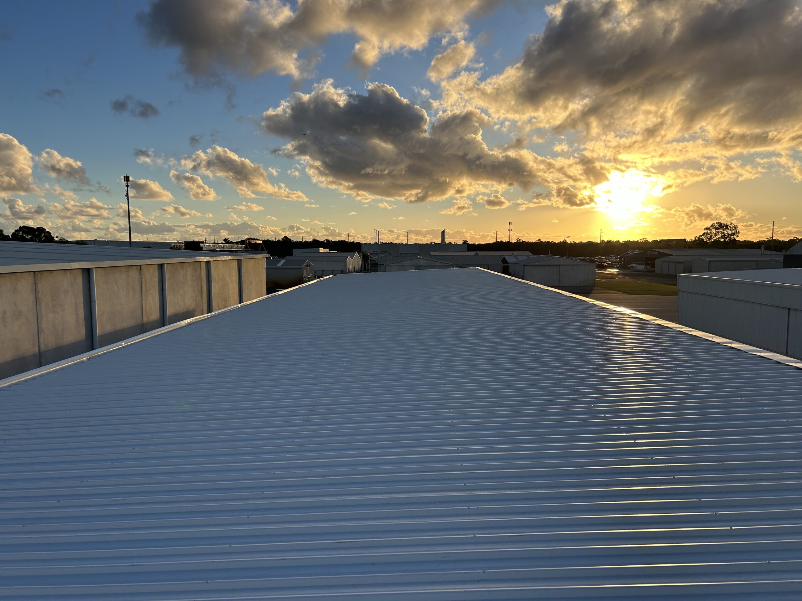 Roofing project completed by Gilco Building Co